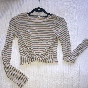 Striped Crop Top